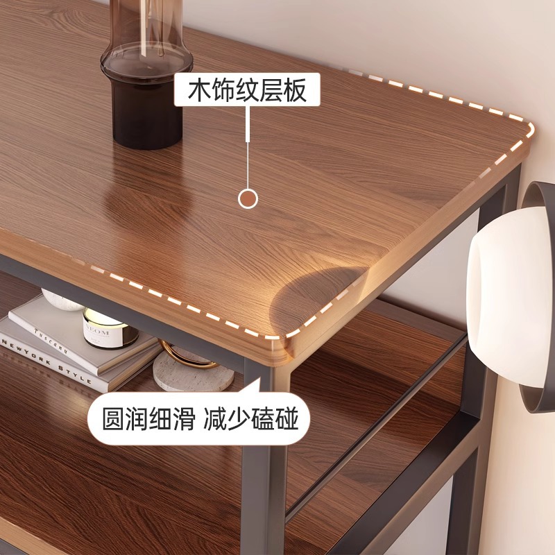 Hierro simple estantería integrada pared piso de almacenamiento en rack hogar dormitorio estantería armario rack de almacenamiento soporte de exhibición