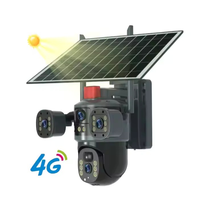 Factory Supply Waterproof Wireless Solar Camera with Battery