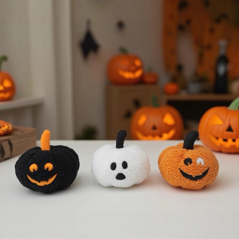 ハロウィンカボチャ枕ぬいぐるみミイラ人形クロスボーダーハロウィン装飾装飾品カラフルなおもちゃ|undefined