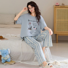 M-4XL����ˬ��˯��Ů���¿���ͷ���䳤�㿨ͨ�ɰ����мҾӷ���װ