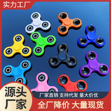 手指陀螺创意解压指尖陀螺塑料支架三叶解压玩具男孩儿童发泄玩具