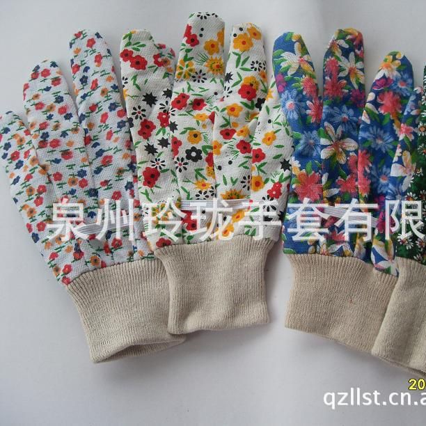 推荐LL07美观大方操作灵活印花花园手套