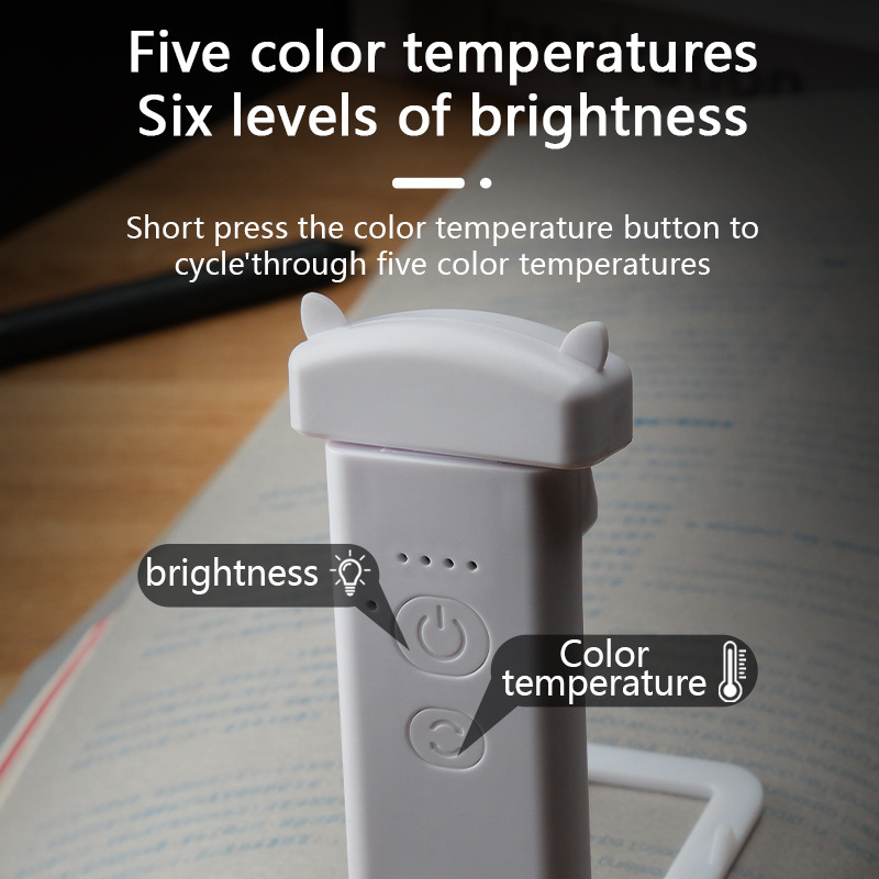 Reading, night light charging, handheld small table lamp, eyes protection