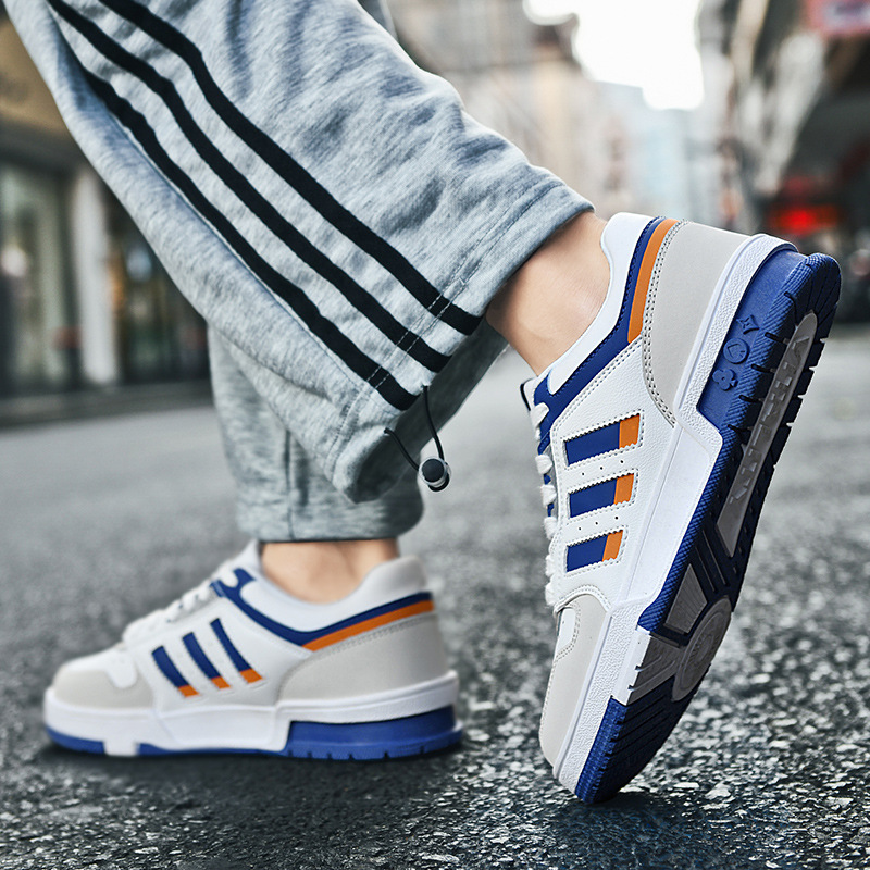 Aj Putian zapatos de hombre modelos de otoño e invierno nuevos zapatos Pu de la fuerza aérea sitio web oficial zapatos deportivos de moda zapatos blancos casuales zapatillas de deporte para hombre