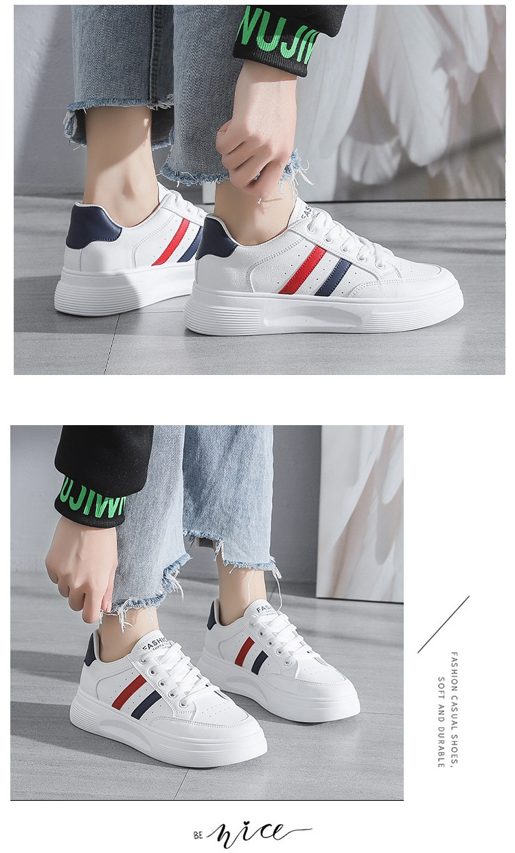 2024 printemps Instagram cuir édition coréenne petites chaussures blanches chaussures pour femmes nouvelles chaussures décontractées_voghion.com