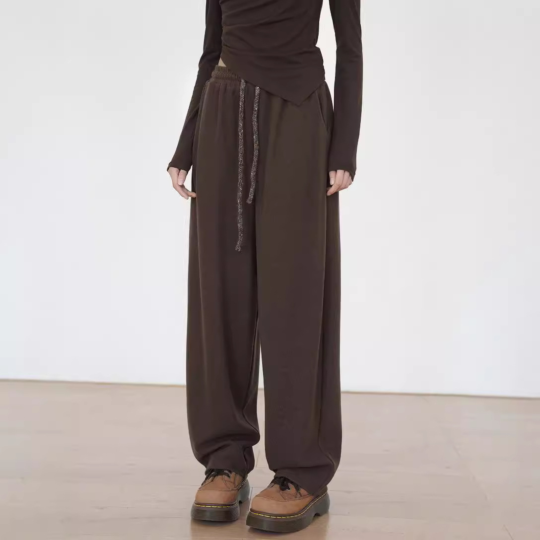 Retro demi-season trousers