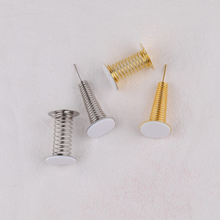 Spring spot wholesale DIY shaking music spring base double -sided with glue swing car material accessories