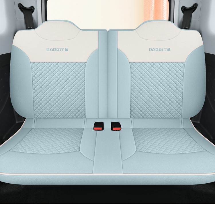 Suitable for Chery QQ Ice Cream Special Car Seat Cover Four Seasons Universal Cushion Fully Enclosed Cotton and Linen Breathable Car Seat Cover