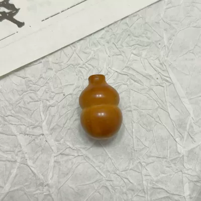 Natural olive core carving small gourd Wenwan accessories bracelet accessories loose beads spacer beads DIY jewelry (Zərgərlik ara hissələri) - small-gourd