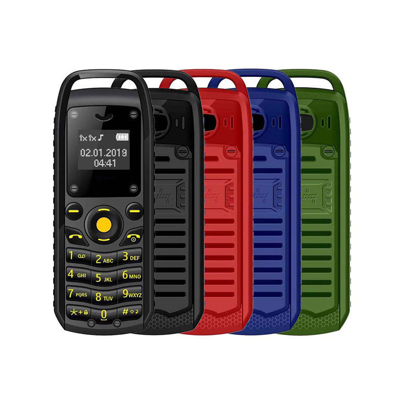 B25 超迷你0.66英寸2G按键机 无线耳机免提耳机小手机双 SIM 卡