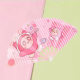 Cute Cartoon Egg Party Folding Fan Children's Student Gift Summer Portable Carry Fan Wholesale