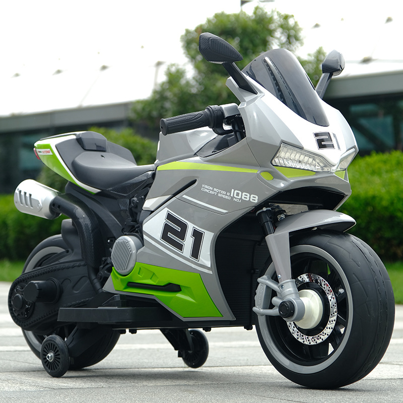 Nueva motocicleta eléctrica para niños 3-8 años de edad botella COCHE los niños pueden sentarse hombres y mujeres bebé motocicleta generación coche de juguete