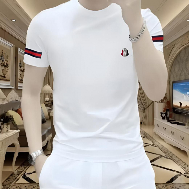 Pure Cotton Men's Versatile Short-Sleeved T-Shirt, New Trendy Stylish Summer Men's Slim-Fit Round-Neck Fashion T-Shirt Pure Cotton Men's Versatile Short-Sleeved T-Shirt, New Trendy Stylish Summer Men's Slim-Fit Round-Neck Fashion T-Shirt