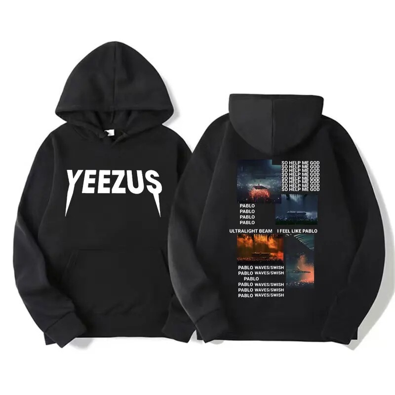 Rapper Kanye West Yeezus 2025 Autumn/Winter 100% Cotton Print Rapper Kanye West Yeezus 2025 Autumn/Winter 100% Cotton Print
