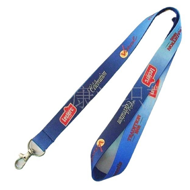 厂家供应 涤纶吊绳 彩色印花挂带 热转印挂绳 欧美热销 可来样