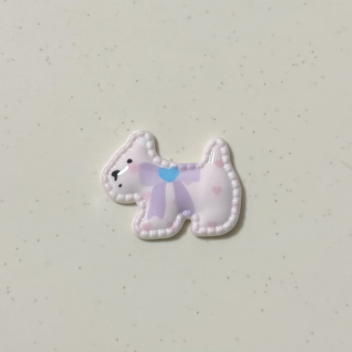 프린트 강아지 [보라색]