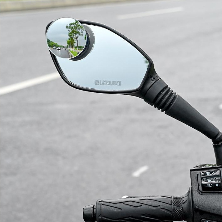 Car rearview mirror modification wide-angle high-definition blind spot mirror for scooters and electric vehicles, suction cup-style small round mirror, durable