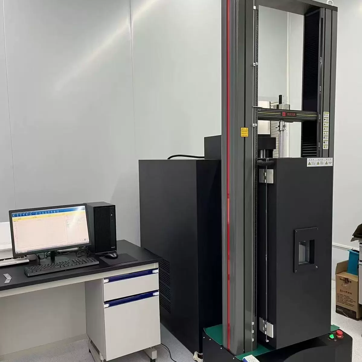 5吨50KN高温拉伸试验 铝型材高温拉力试验机微机控制电子拉压实验