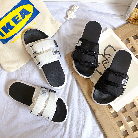 Slippers men's sandals men's slippers summer outdoor beach fashion Vietnam couple slippers men's sandals for outer wear