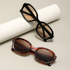 個性時尚歐美5658遮陽小眾墨鏡辣妹拍照顯臉小防紫外線蛤蟆太陽鏡