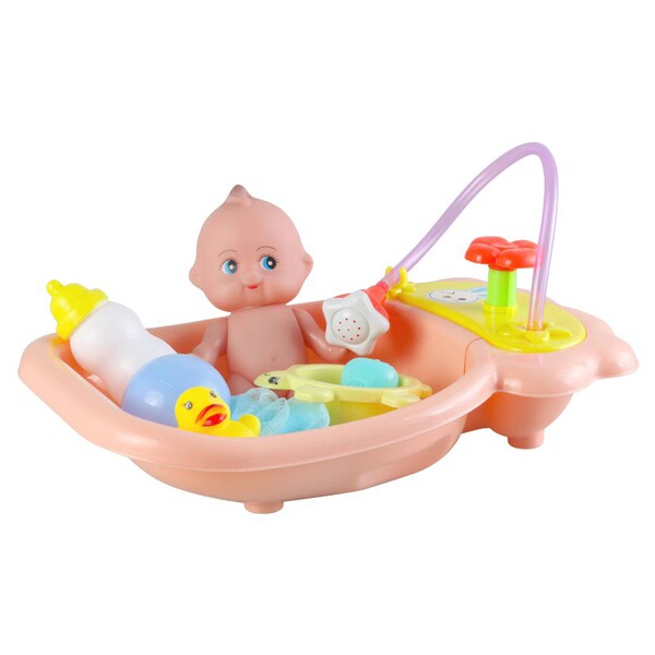 Children's toy play in water