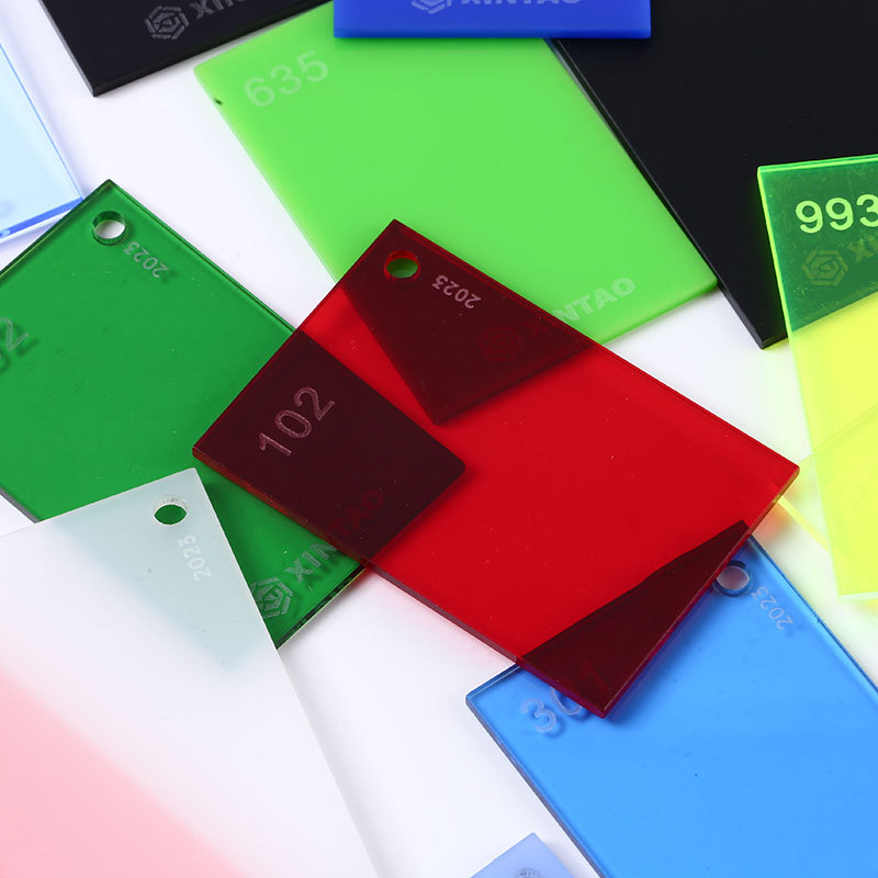 厂家直销彩色板半透明有机玻璃加工雕刻激光盒子UV印刷抛光