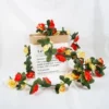 45 small orange roses
