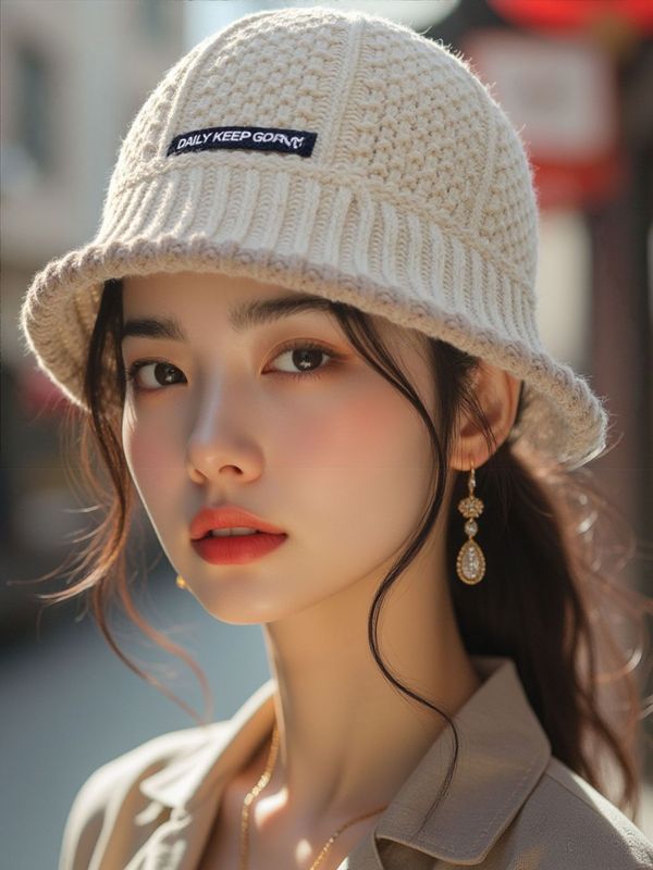 秋冬季新款韩版显脸小保暖水桶渔夫帽遮脸复古百搭盆帽子女潮8292|undefined