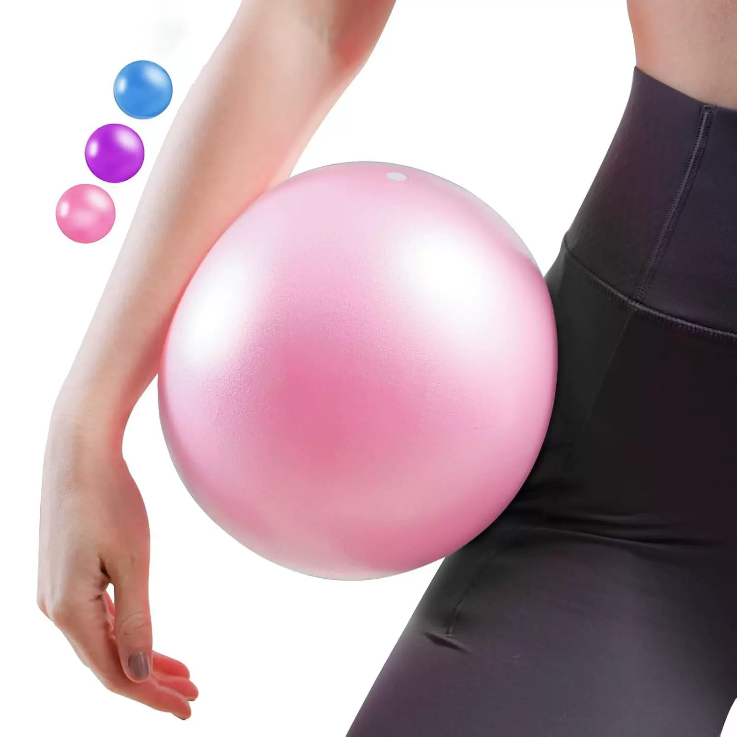 小瑜伽球麦管球普拉提运动 跨境货源工厂定制 Mini Pilates Ball