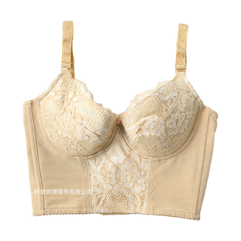 Evergreen Fiber Adjustable Intimates Push-Up Strong Breast Reduction Body Manager Shaping Top-Up Anti-Sagging Shaping Bra