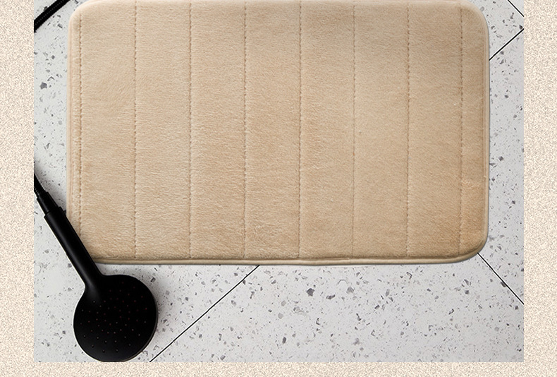 绗绣门垫,浴室脚垫,珊瑚绒地垫,卫浴地毯,定制地毯