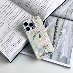 Manzhi Apple 16E 携帯電話ケース 15promax13plus ファッション 14pro 新しい 12xr カラーシルバー 7xs8 アドバンス