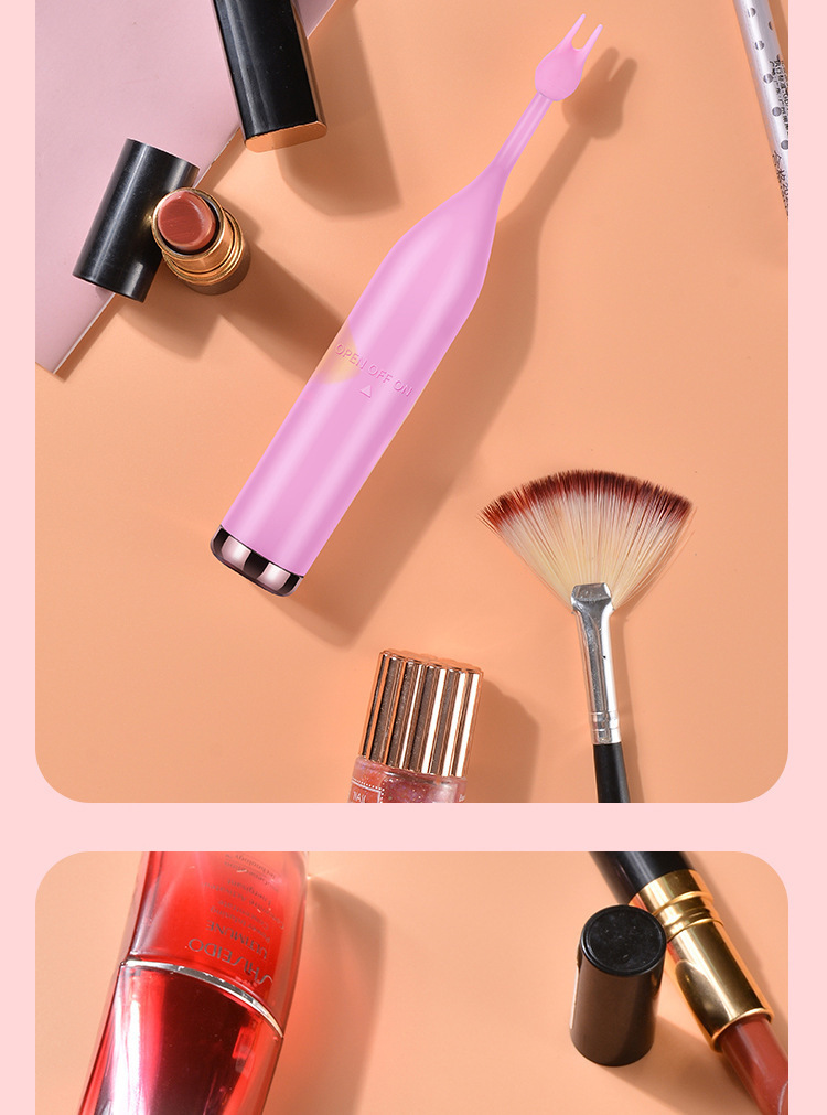 Mystery Fairy Honey Bean Stick Rotating Adult Massager in Pink ABS+TPE — detail image 17