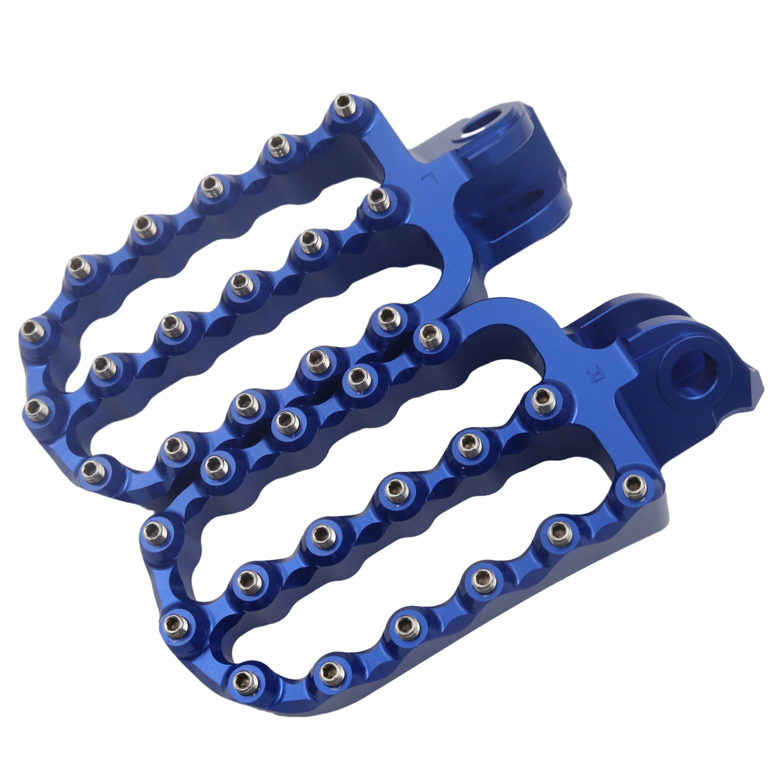 Motuoche – Motorcycle pedals Pegs CNC Footrest - blue