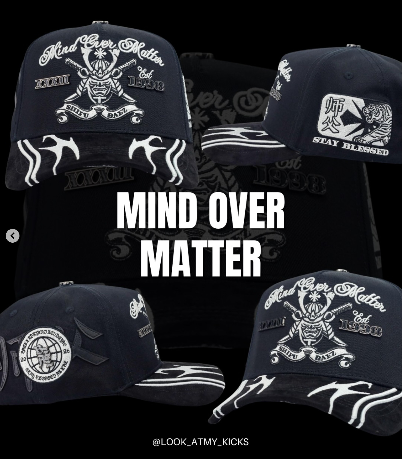 Nuevo Meike Duo Dandy bordado ajustable gorra de boca de pato borde curvo gorra de béisbol con diamantes barba tío