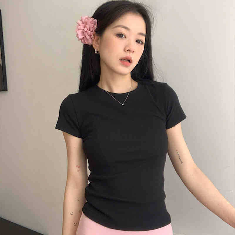 블랙(스몰 라운드넥)