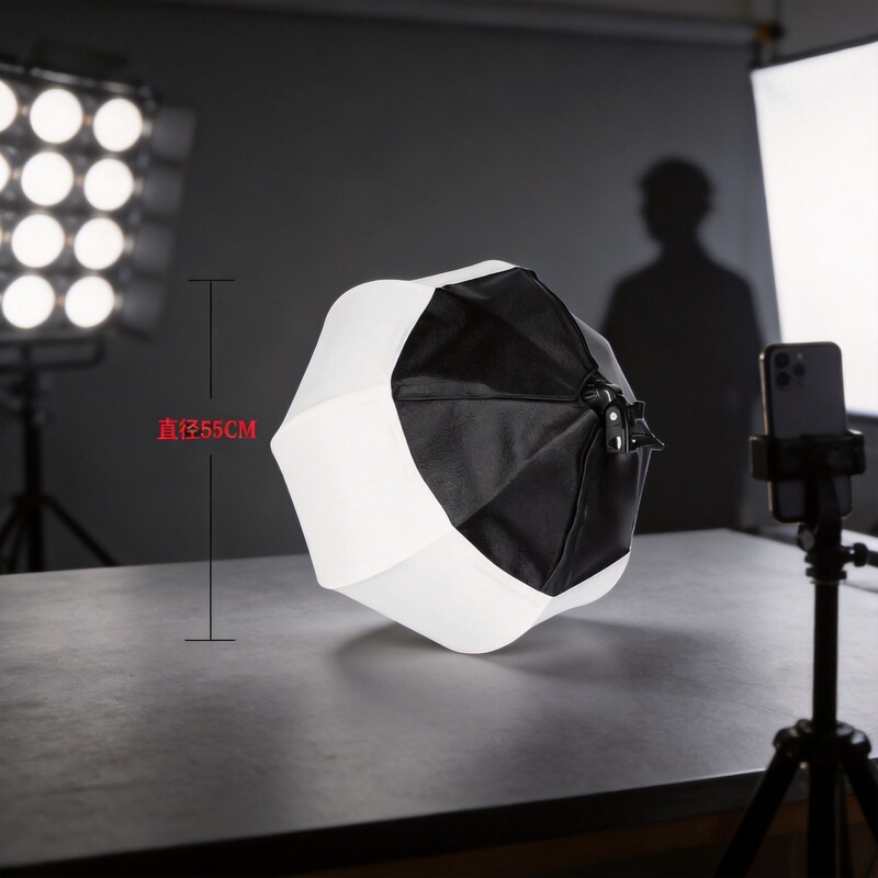 55cm Soft Light Ball Live Broadcast Fill Light Cover Soft Light Cover E27 Lamp Holder Photographic Equipment Portable Quick-Install Soft Light 55cm Soft Light Ball Live Broadcast Fill Light Cover Soft Light Cover E27 Lamp Holder Photographic Equipment Portable Quick-Install Soft Light