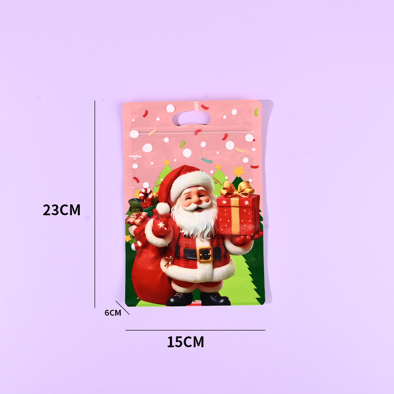 2026 nuevas bolsas de regalo de calcetines de Navidad embalaje de dulces autosuficientes bolsas de regalos de vacaciones creativas bolsas de aperitivos