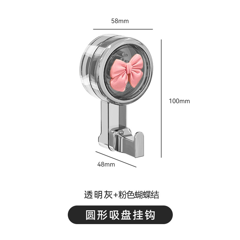 Gancho de ventosa giratorio sin perforación, fuerte soporte de carga, vacío sin costuras, baño de cocina, baño, toalla, gancho adhesivo detrás de la puerta