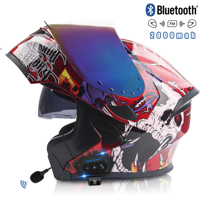 SE-레드 고스트 다채로운-같은 스타일 인터콤 블루투스