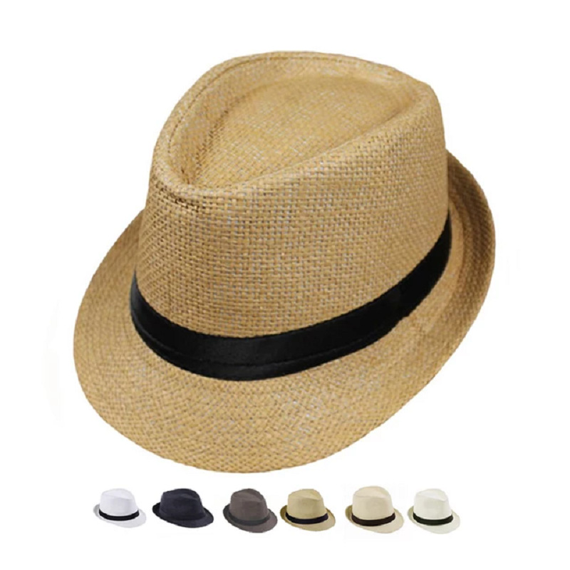 Summer beach straw travel hat