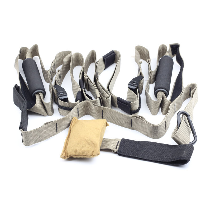 In stock wholesale adult hanging pull belt iron pull belt in stock large yoga belt fitness resistance rope