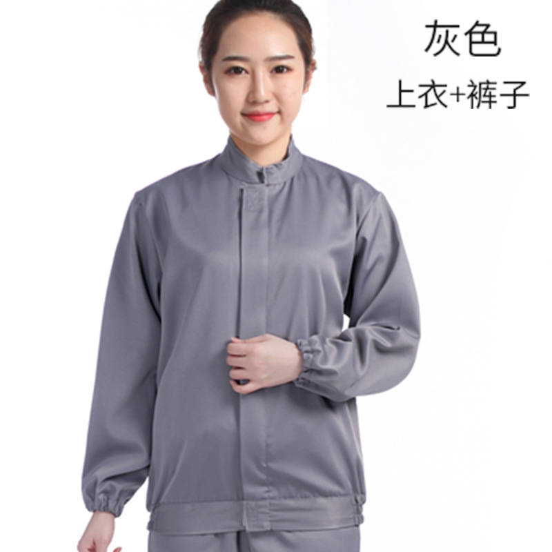 Fábrica de alimentos ropa de trabajo traje Taller de procesamiento de ropa de trabajo blanco ropa de trabajo de invierno ropa sanitaria azul bordado