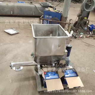 可称重絮凝剂定量螺旋喂料机 TGFF 加高支撑架污水螺旋喂料机