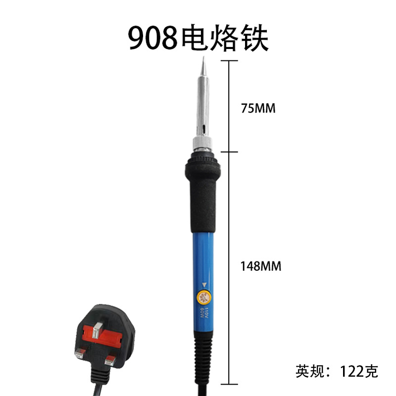 908 납땜 인두 영국 표준(OPP 가방)