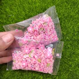 袋装春日碎花混款亮片 花园主题手机壳美甲分层点缀材料