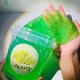 Wholesale fake water hug milk a big bucket of mud postage grape cherry bubble water non-stick silicone toys