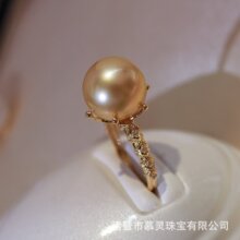 18K �ʹ� ��ָ  ��ۼ���Ҳ��ٝ  �ǳ����  �D��12-13mm��������