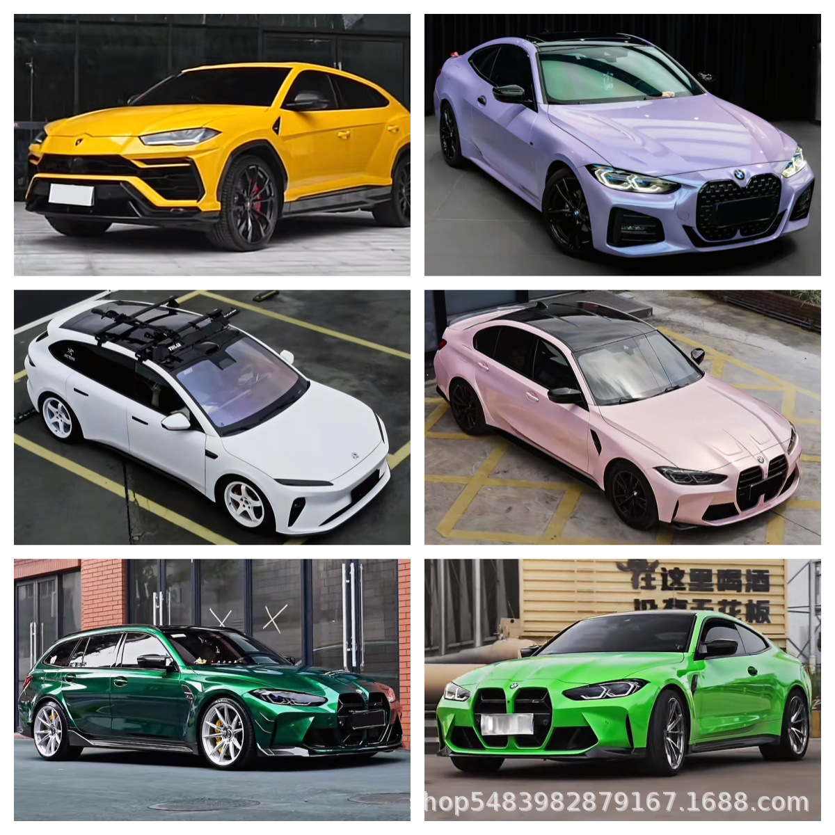 Brooklyn Gray Tpu Colorful Car Cover Ppf Car Paint Protective Film Color Changing Film Anti-Scratch Self-Healing Film