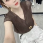 薄款短袖显瘦夏季针织衫